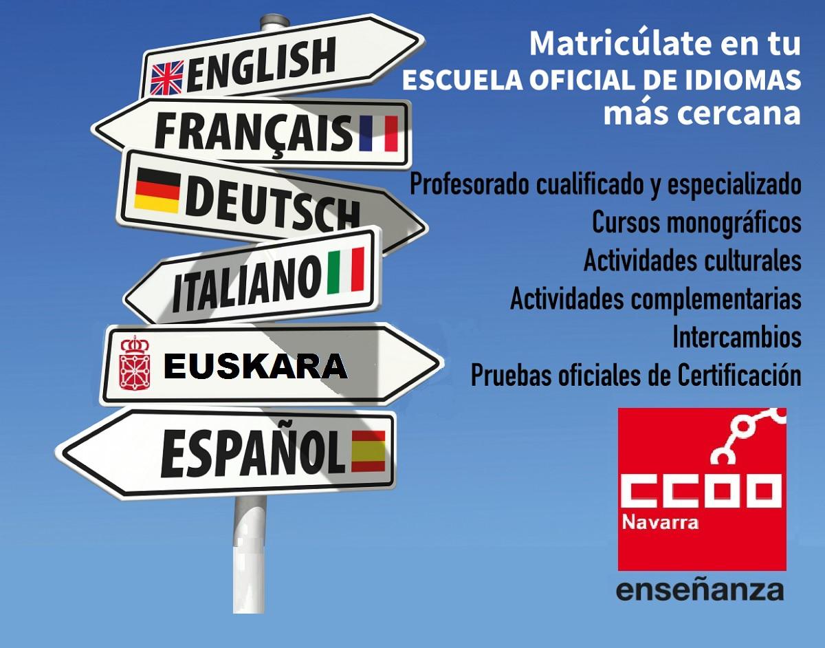 Campaña matriculación EOI Navarra